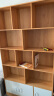 蔓斯菲尔（MSFE） 书架简约落地收纳多功能大容量省空间储物架多层置物书架柜子 【10格】100*24*180cm松木色 实拍图