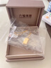 六福珠宝光影金系列足金小金条金砖5G黄金项链套链单件 计价 HIG30137A 8.57克(含工费977元) 小版 实拍图