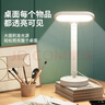 雅奈捷LED台灯卧室床头插座多功能带线排插USB小夜灯护眼学习阅读灯插板 H3台灯小方 USB款 1.8米 实拍图