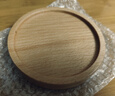 忆壶茶 实木茶杯垫 功夫茶道隔热保护垫品茗茶水杯托垫子茶具配件套装 【1只装】榉木圆形杯垫 实拍图