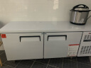 德玛仕（DEMASHI）1.8米冷藏工作台冰柜保鲜操作台冰柜卧式奶茶店水吧台厨房操作台冰柜商用冰箱 全冷藏（1.5*0.6*0.8M）加强版 实拍图