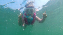 WATERTIME/水川 儿童潜水镜男女童浮潜三宝青少年装备潜水镜呼吸管套装 晒单实拍图