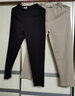妥妮哈伦裤女夏季薄款冰丝九分休闲裤2025新款高腰裤子女宽松显瘦女装 010-黑色+卡其【2件】 4XL 适合145-160斤 实拍图