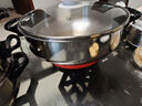 多星山东多星锅家用大容量电热锅蒸煮一体锅多功能电火锅电炒菜炒锅淄博多星电锅多星专卖店 33cm三蒸笼 实拍图