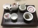 从简 竹茶盘竹制储水式家用简约蓄水托盘沥水茶海功夫茶具 碳竹古韵(大号)长40宽28高6cm 实拍图