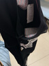 TNOM BIOWHE TB卫裤男新款束脚宽松休闲男女同款纯棉长裤四道杠条纹情侣运动裤子 黑色 XL (3) 实拍图