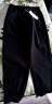 啄木鸟（TUCANO）黑色冰丝裤子女薄款2024夏季新款休闲女裤运动长裤大码显瘦 黑色 XL 推荐110-125斤 晒单实拍图