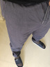 佐优品（zuoyoupin）秋冬季工装裤男宽松束脚休闲裤子男直筒长裤工作服劳保九分裤 1535灰色 3XL 实拍图