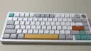 COLORRECO  A75三模矮轴机械键盘凯华轴轻薄便携适配Mac/iPad电竞游戏办公打字提前段落有声段落客制化插拔 云峰白-白桃轴【凯华】-提前段落轴-RGB 实拍图