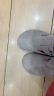 Devo Life的沃软木鞋男女同款时尚穆勒鞋情侣休闲鞋 66008 灰色反绒皮 37 晒单实拍图