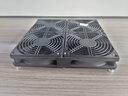 宝璋 路由器散热器 交换机 光猫 网件 电视机顶盒子散热风扇 USB风扇 静音 笔记本散热底座风扇 双风扇【防尘版】 实拍图