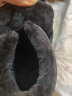 回力女鞋棉鞋女雪地靴冬季加绒加厚保暖中老年人防水防滑轻便妈妈鞋子 黑色（男女款） 36 实拍图