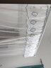 韩眠家纺蚊帐家用1.8米床三开门加粗加厚不锈钢U型伸缩支架加密帐纱 夏语-白色 1.8*2.2米-32mm加粗支架 实拍图