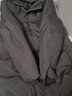 罗蒙断码处理中长款羽绒服男士加厚连帽白鸭绒休闲保暖中年爸爸冬外套 黑色  3XL (推荐175-195斤) 实拍图