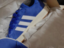 adidas「面包鞋」GRAND COURT BASE 00s休闲低帮板鞋男女阿迪达斯 半荧光蓝/白色/树脂黄     40.5 实拍图