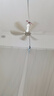 艾美特（AIRMATE） 电风扇小吊扇学生宿舍床上大风力小风扇蚊帐扇 轻音办公床头微风电扇家用迷你 升级大号款+定时线+遥控 实拍图
