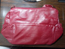 畅印中老年人女包2020新款大容量单肩斜挎包包女士背包中年妈妈软皮包 酒红色 实拍图