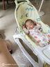 小乐狗婴儿摇椅婴儿摇摇椅安抚椅新生儿宝宝摇篮躺椅哄睡带娃 绿色/座位/摇椅/餐盘/推车/溜娃 实拍图