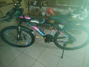 永久（FOREVER）山地自行车男越野单车变速赛车26英寸学生成年大人女成人 铝架三刀-黑红【超强减震 超轻铝架】 27.5寸30速【适合:165-185cm】 实拍图