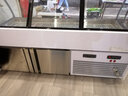 奕雪凉菜展示柜 冷藏熟食柜卤菜保鲜柜 烧烤点菜柜 鸭脖柜 卧式水果冷藏柜直冷柜冰柜商用 2.0米直冷双温 实拍图