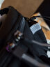 卡卡树斜挎包男休闲胸包女韩版背包潮流大容量运动手机包 蓝色（熊猫挂件+徽章） 实拍图