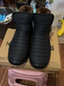 回力棉鞋男冬季加厚加绒中老年人保暖鞋防水爸爸鞋耐磨棉靴雪地靴男 黑色 男款 44 实拍图