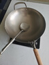 福妻（FUTSUMA）日本品牌钛锅无涂层炒锅轻便健康锅多用途钛锅家用圆底不粘锅 第2代纯钛炒锅0涂层 35cm 实拍图