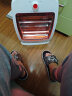 奥克斯（AUX） 小太阳取暖器电暖器家用电暖气桌面烤火炉取暖气电暖风机电热器取暖炉摇头加热器炭卤素管发热 摇头款+2档调节+长310MM 实拍图