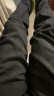 顶峰保罗（Dingfengbaoluo）牛仔裤男春夏美式复古休闲长裤子潮牌直筒修身小脚C2060黑色XL 晒单实拍图