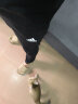 阿迪达斯（adidas）裤子男 24夏季新款运动休闲裤健身训练针织透气宽松束脚卫裤长裤 黑色/束脚/主推款/晒图退10 M(175/80A) 晒单实拍图