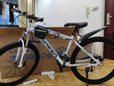 永久（FOREVER）山地车自行车成人男女青少年学生铝合金单车上班代步公路越野赛车 【铝架】旗舰版-白蓝辐条轮 27.5寸24速【推荐165-195cm】 实拍图
