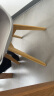 源氏木语实木餐椅家用北欧椅子卧室化妆椅书房软包靠背椅伊姆斯椅 【橡木】伊姆斯椅(灰色) 晒单实拍图