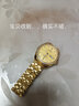 朗积（RONGISS） 黄金色手表商务情侣金表男士防水自动机械表瑞士女士纯金色腕表 地球金色机械表-男款 实拍图