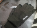 浩冠 韩版触屏手套男女冬季骑车骑行防滑手套保暖加绒加厚毛线情侣学生摩托车 咖色 均码 实拍图