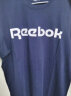 Reebok锐步官方男子TEE黑色室内健身印花运动训练圆领短袖T恤 GN5378_藏青色 A/XL 实拍图