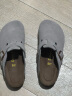 Devo Life的沃包头鞋半拖3624升级版软木拖鞋情侣款 24074 灰色反绒皮 39 晒单实拍图