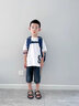 卡米羊Kamiyang儿童书包小学生一二三到六年级男童男生2023新款减负护脊女生书包 宝蓝绿+挂饰+6件套+手表+补习袋 小号1-3年级 实拍图