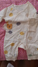 婧麒（JOYNCLEON）婴儿连体衣纯棉长袖款新生儿哈衣男女宝宝春秋无骨爬服婴儿衣服 圆点点 66cm 实拍图