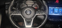 淄客日产方向盘套真皮手缝新奇骏逍客劲客天籁轩逸途达乐骐达蓝鸟探陆 头层牛皮冰火款+红线 实拍图