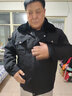 猎阵黑色保安服冬大衣男套装保安套装门岗棉衣男棉袄棉衣冬季酒店物业 黑色冬执勤服 190/4XL 实拍图