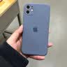 云粼 适用苹果11手机壳摄像头全包iPhone11Pro液态硅胶11pro Max防摔圆弧潮牌软壳ins网红简约 苹果11【薰衣草灰+全屏钢化膜+挂绳】 实拍图