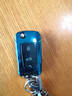 沃霆适用于斯柯达钥匙套速派明锐昊锐柯米克柯珞克柯迪亚克昕锐钥匙包 A款（蓝色+金属扣） 实拍图