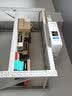 易存仓储货架货物储物架钢制器材架260kg/层白色150* 60* 200cm四层主 实拍图