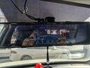 凌度新品凌度行车记录仪高清流媒体后视镜带倒车影像盲区三镜头一体机 4K超清（前+后）+手机查看+64G卡 实拍图