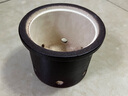 九土 日式手工陶泥炭炉橄榄碳炉小火炉复古煮茶炉茶道零配禅意风炉 款式二 实拍图