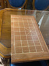 御圣中国象棋盒便携式折叠象棋盘便携式木盒象棋收纳盒子学生用象棋 6分折叠式象棋盘 实拍图