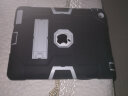 丽真 平板硅胶套保护套外壳适用于9.7英寸iPad2/iPad3/iPad4/A1403/A1458 撞色升级版黑色+灰色 晒单实拍图