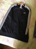 阿迪达斯 （adidas）卫衣男装 2025秋季新款运动跑步健身潮流时尚休闲保暖针织套头衫 黑色毛圈/经典款/主推 3XL 实拍图