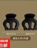 【高颅顶】南瓜夹大号高马尾固定神器防塌发饰后脑勺小抓夹 大号1+中号1+小号2【4个装】 实拍图