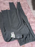 恒源祥男士无痕保暖内衣套装抗菌双面磨绒亲肤薄款打底中青年秋衣秋裤 双面磨毛保暖套装【浅灰】-送棉袜1双 L 170 实拍图
